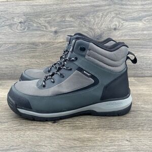 BOGS Men's Shale Mid Comp Toe ESD Work Boots Grey Size 11 US